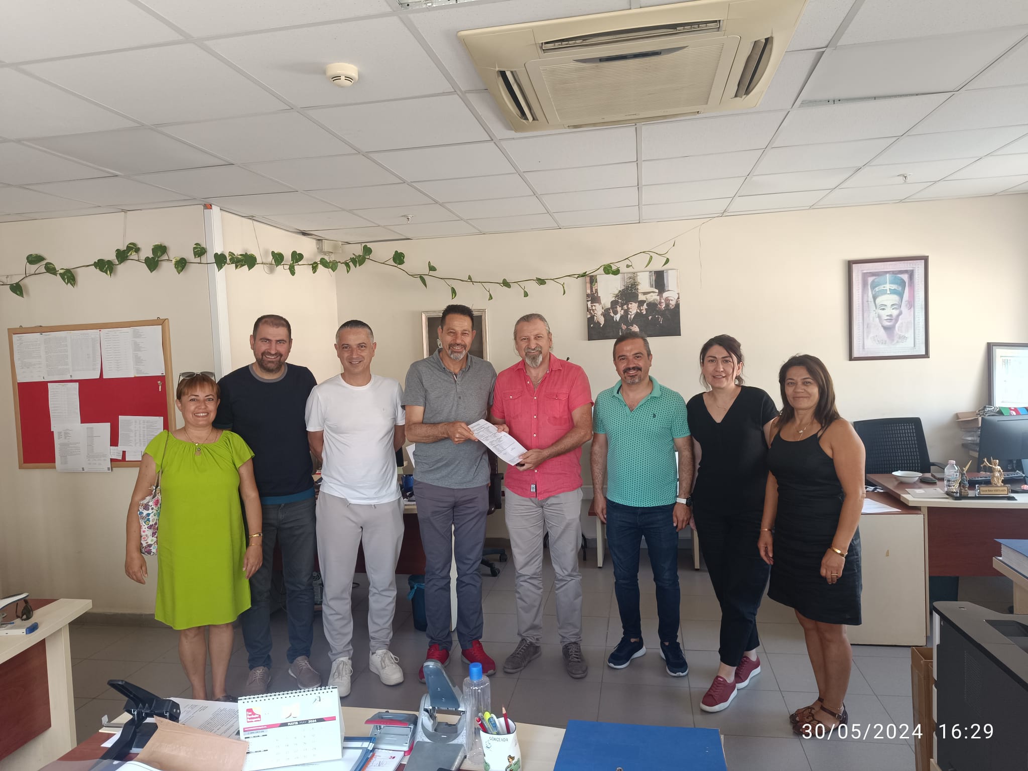 Yeni dönem Şube Yönetim Kurulumuz